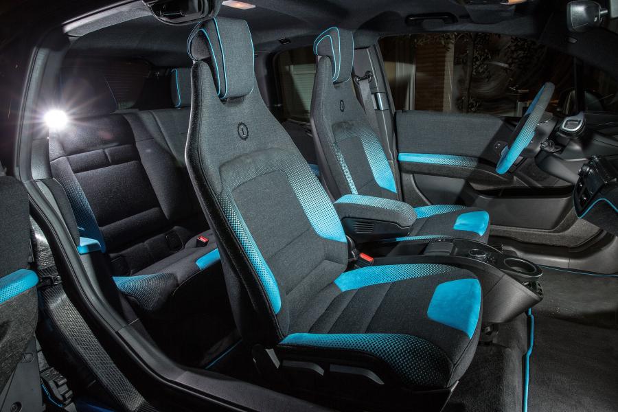 Интерьер BMW i3 CrossFade by Garage Italia Customs 2016 года  (фото 14 из 30)